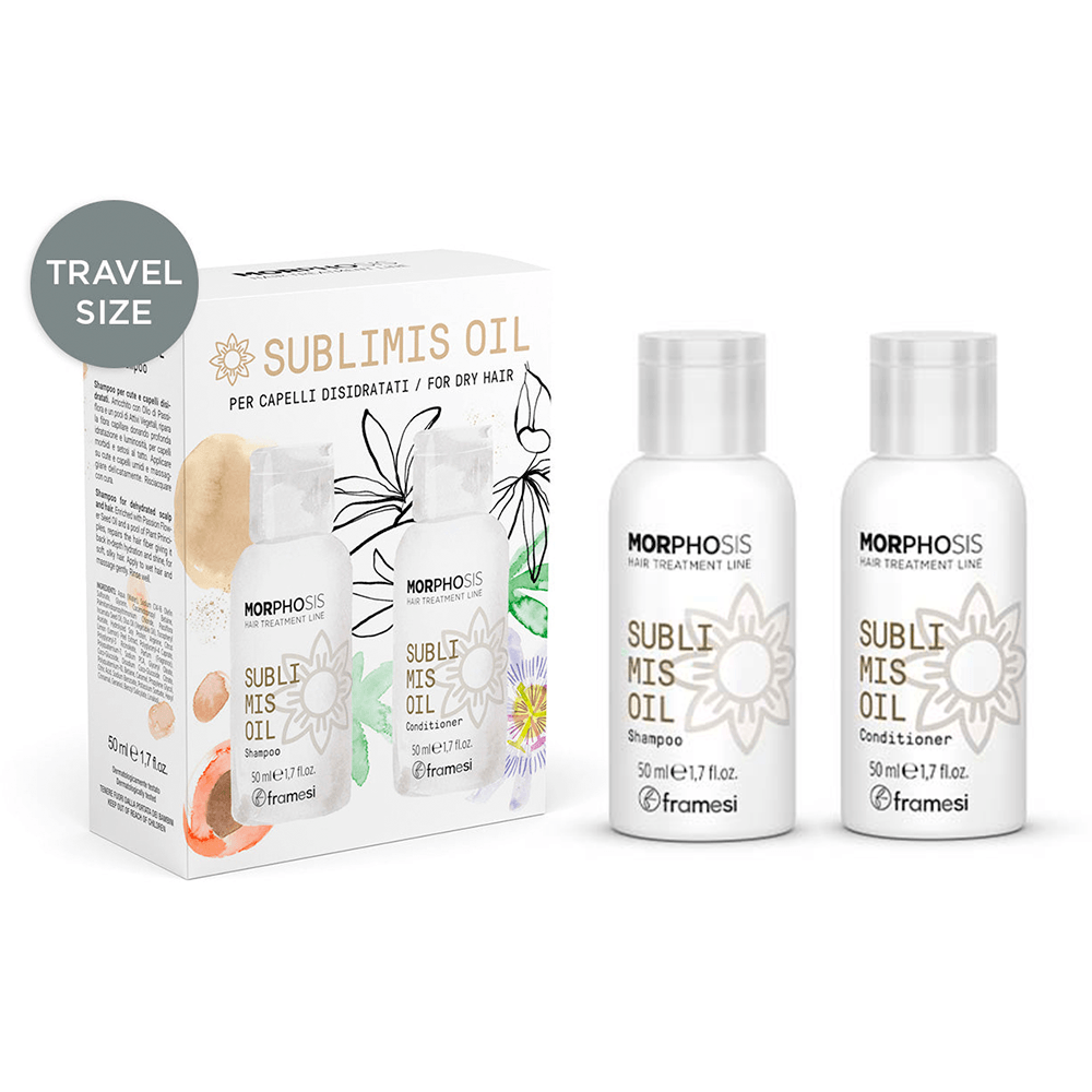 Kit sublimis oil travel size shampoo + acond. · 50 ml