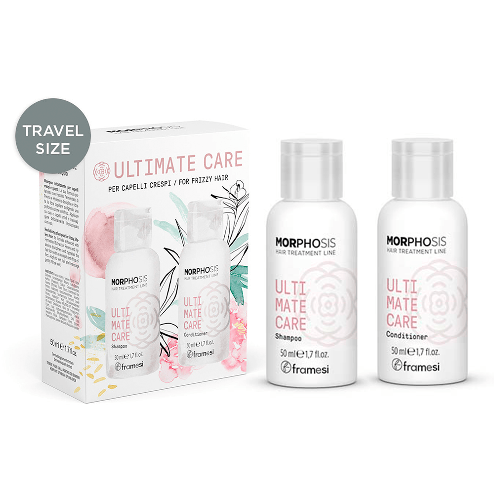 Kit ultimate care travel size shampoo + acond. · 50 ml