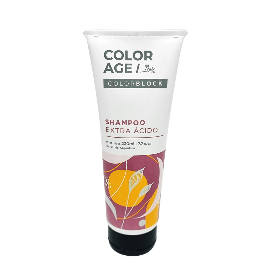 Shampoo extra ácido color block · 230 ml