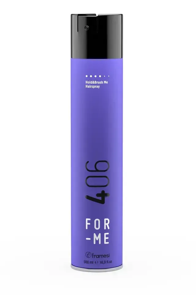 406 hold&brush me hairspray